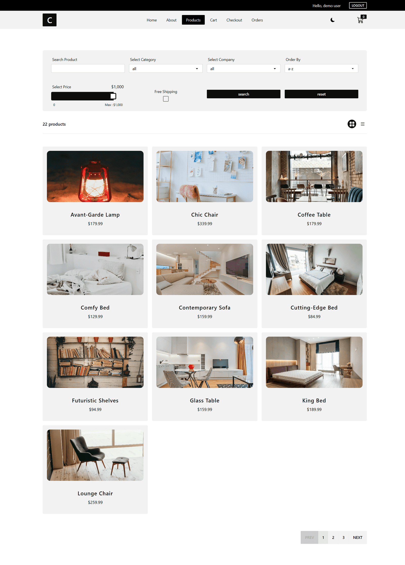 comfy store